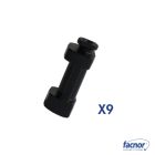 Forstág persely SX25 Ø05-06mm dróthoz (9 db)