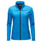Crew Softshell női kabát kék