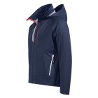Foldable Softshell Jacket Men red, navy