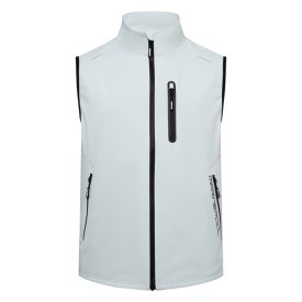 Russel Softshell Vest Men black, navy, silvergrey