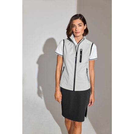 Megan Softshell Vest Women black, navy, silvergrey