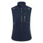 Megan Softshell Vest Women black, navy, silvergrey