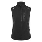 Megan Softshell Vest Women black, navy, silvergrey
