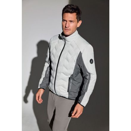 Bork Padded Jacket Men navy, silvergrey