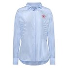 Diva Stripe Blouse Women light blue/white