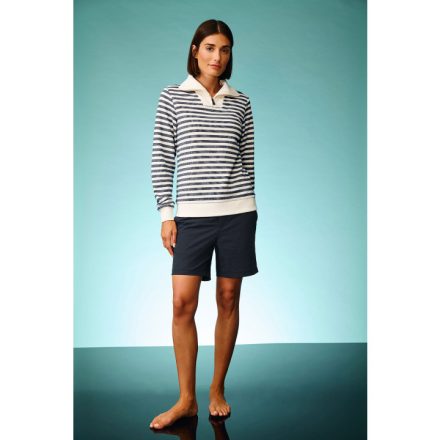 Naja Stripe Sweater Women navy/white