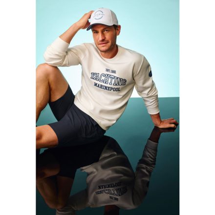 Timo Sweat Jumper offwhite, blue