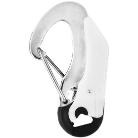   Kettős működésű biztonsági horog - Fluoreszkáló - Hossz: 115 mm