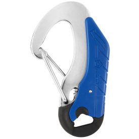   Kettős működésű biztonsági horog - Kék - Hossz: 115 mm