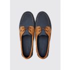 Aruba deck cipő - denim/tan