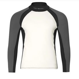 Rash Guard lycra felső fehér/szürke