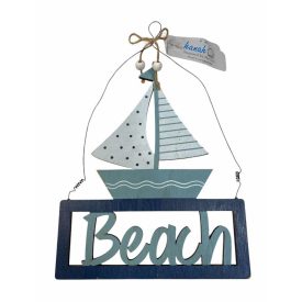 Beach vitorlás ajtódísz