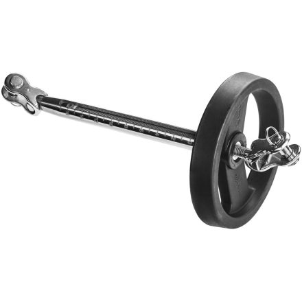 Backstay támasztó - kerékkel - 5/6/7 vezetékhez - Átmérő csap 12 mm