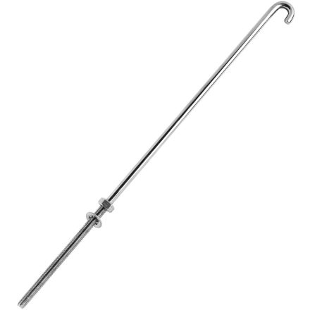 Menetes szemhorog a feszítéshez - Hossz: 450 mm - M10