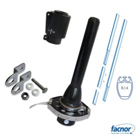   FACNOR FD 110 komplett alacsony beépítésű manuális betekerő (Max hossz: 12,4 M)