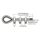 Kötélbilincs 4 mm kötélhez