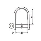 Lemez D sekli 6 mm