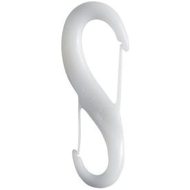 Dupla műanyag horog - Hossz: 64 mm