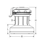 Ronstan 45QT Orbit Winch, 2-Speed, QuickTrim