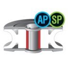 S40 AP rugós álló csiga - 360 fokos elforgás