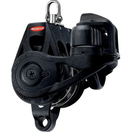 S55 Orbit tripla forgóseklis csiga automata racsnival, klemmel és indítószemmel