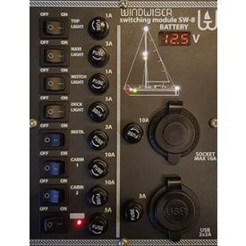 Windwiser SW-8 kapcsolópanel