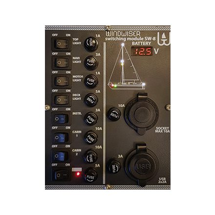 Windwiser SW-8 kapcsolópanel